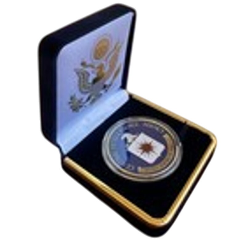 Department of Energy (DOE) Challenge Coin With Blue Velvet Case. Fast Shipping!