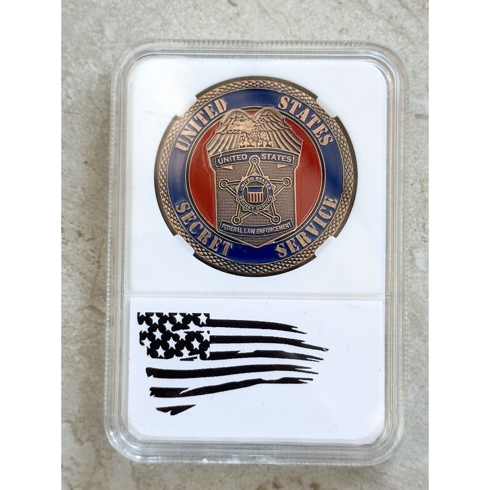US SECRET SERVICE Shield Challenge Coin