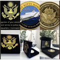 US NAVY - USS KITTY HAWK - CV-63 - Challenge Coin .USN