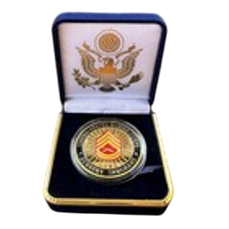 Department of Energy (DOE) Challenge Coin With Blue Velvet Case. Fast Shipping!