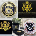 US Immigrations Customs Enforcement Coin ICE Special Agent W/ Retirement Award