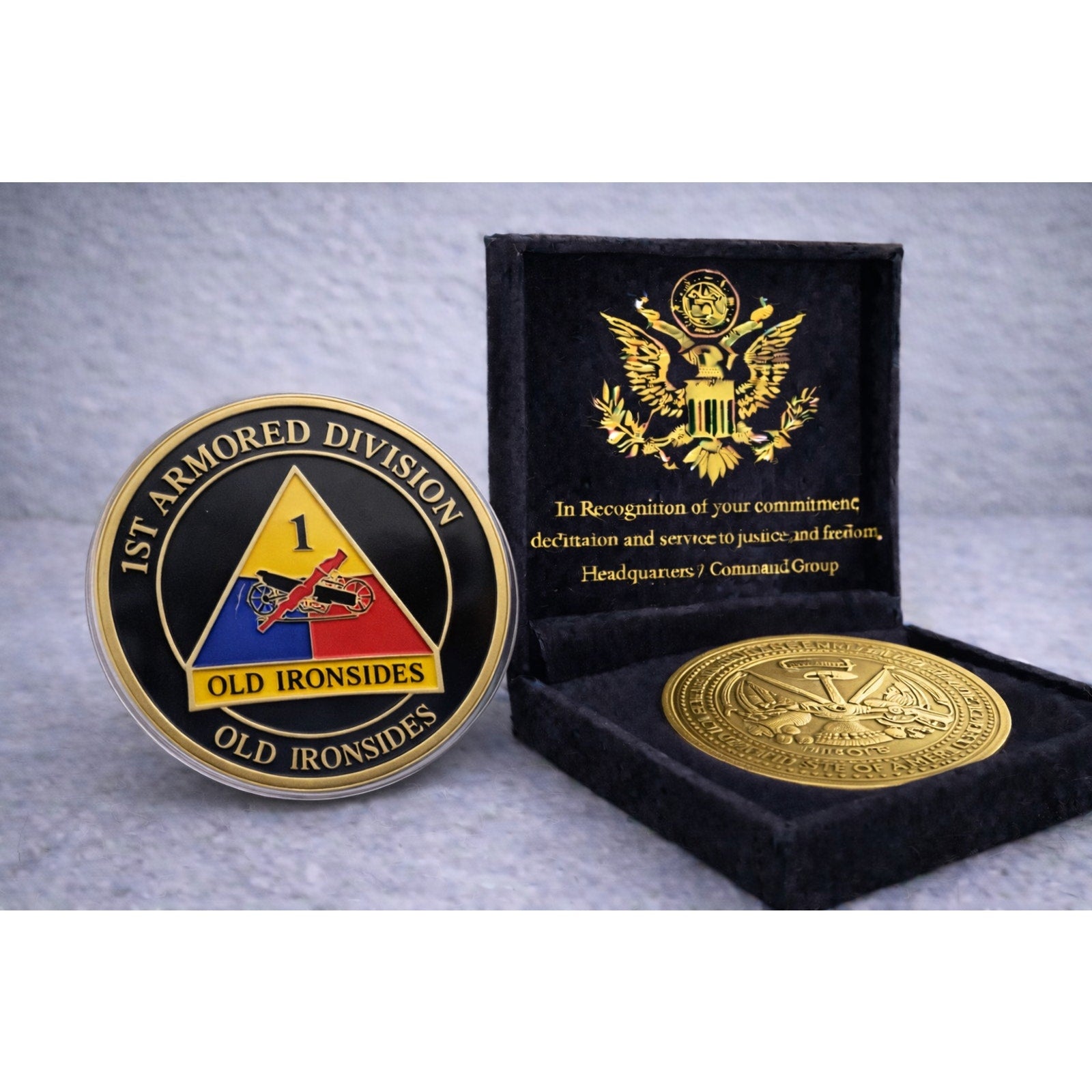 1st Armored Division And 2nd Armored Division w/ Achievement Award