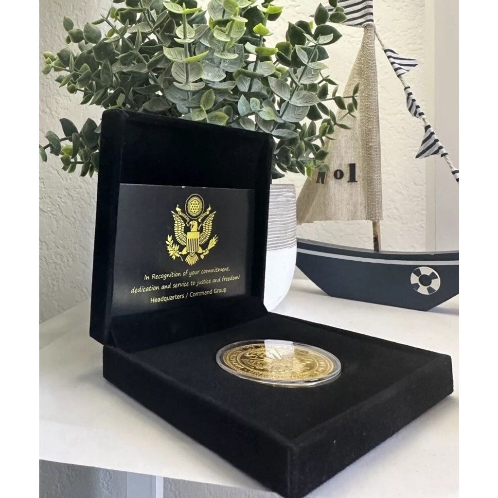 VIETNAM VETERANS OF AMERICA (Purple Heart) Coin With Retirement Award