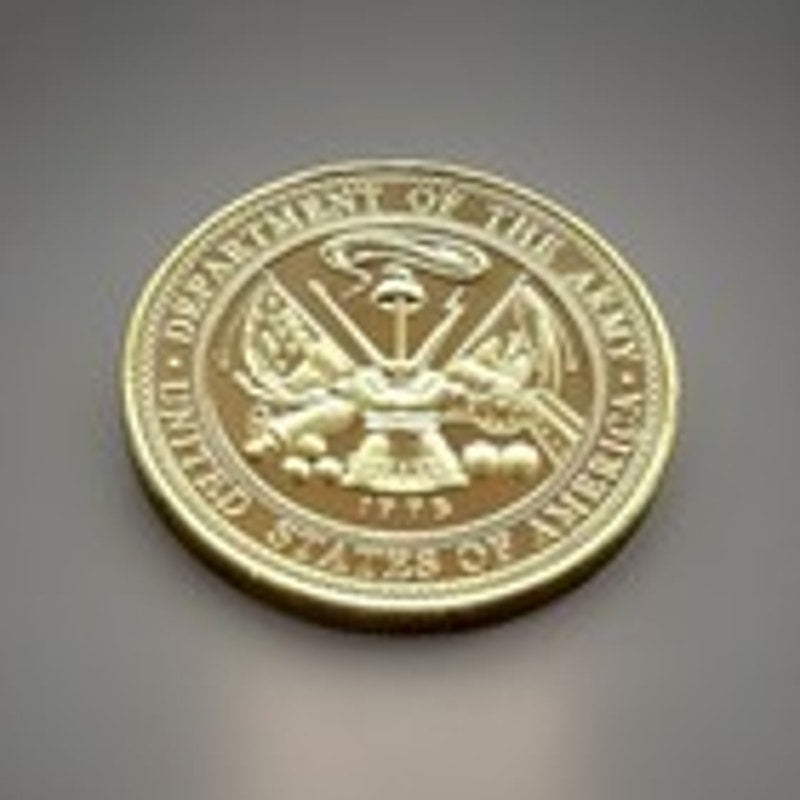 U S ARMY INTELLIGENCE & SECURITY COMMAND (INSCOM) Challenge Coin Keychain