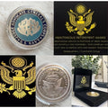 US NAVY (JAG) JUDGE ADVOCATE GENERAL'S CORPS Coin W/ Retirement Award