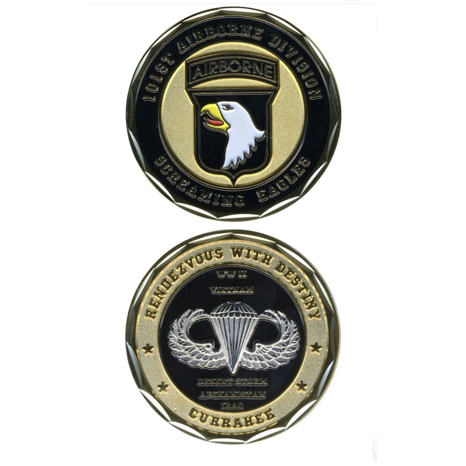 101st Airborne Division / U.S. Army SF Infantry Challenge Coin