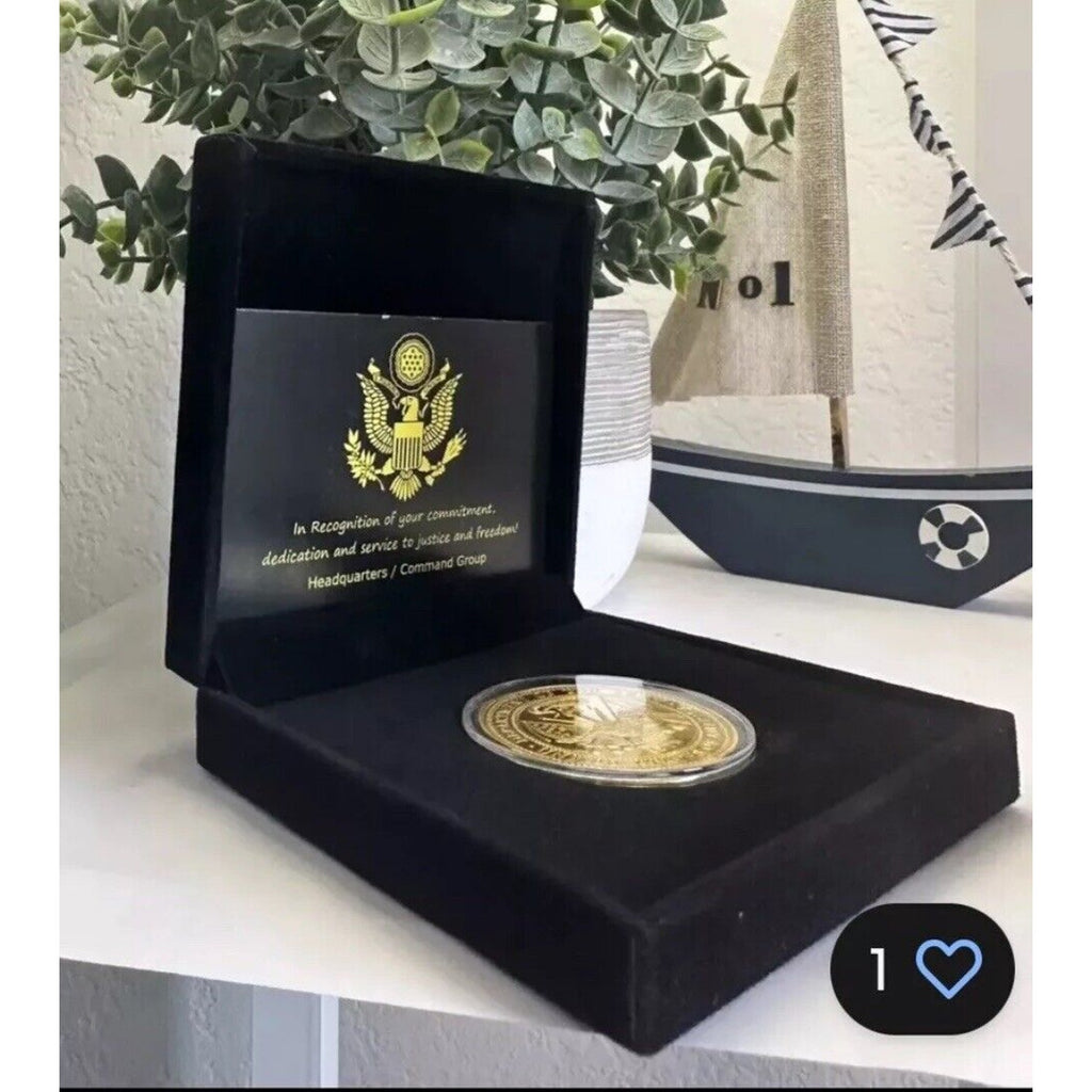 Merit Retirement Award US DoD MEDAL OF HONOR Army Navy Marines CHALLENGE COIN