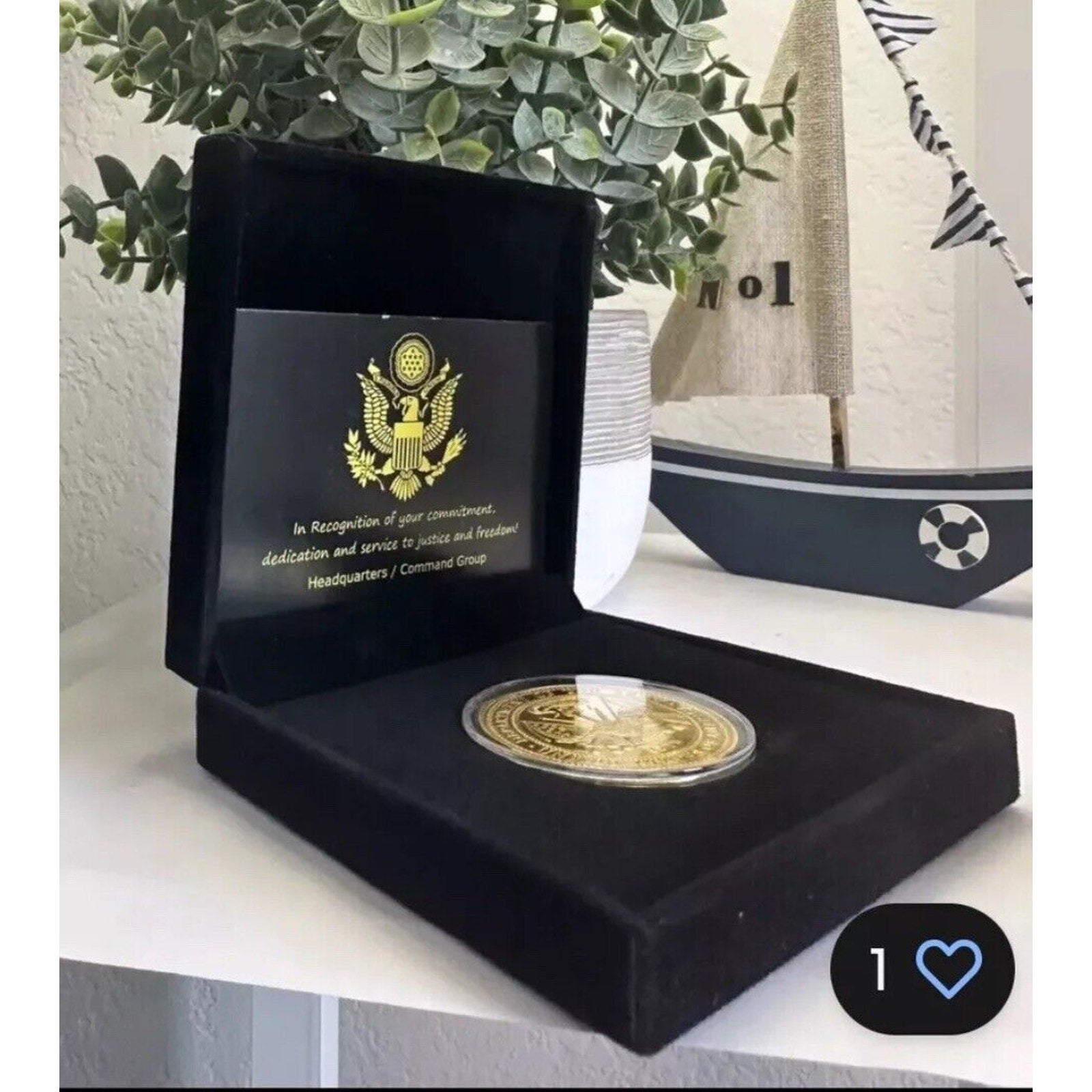 Merit Retirement Award US DoD MEDAL OF HONOR Army Navy Marines CHALLENGE COIN