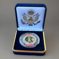 Armor of God Challenge Coins, Collectible Alloy Prayer Come With Blue Case