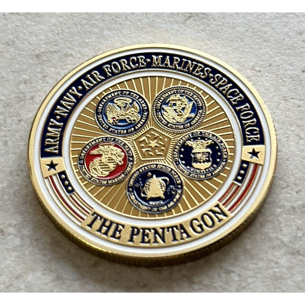 Pentagon -US ARMY-Dept of Defense W/Credential coin holder wallet