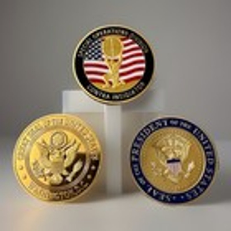 Lot Of 3 UNITED STATES SECRET SERVICE SPECIAL AGENT CHALLENGE COIN