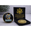 US Navy Seabees "Constuimus Batuimimus" We Build-We Fight w/ Retirement Award