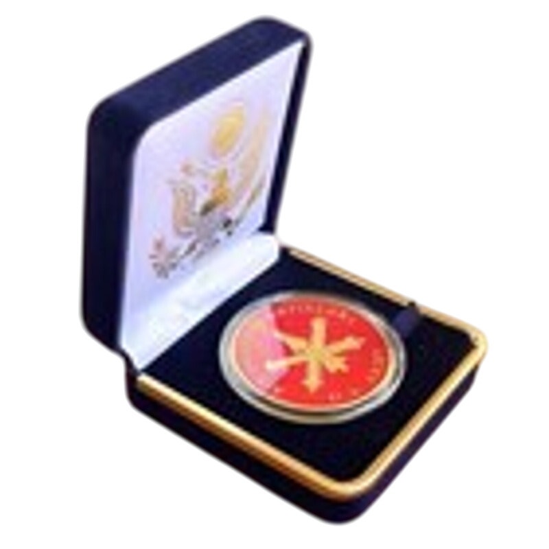 Department of Energy (DOE) Challenge Coin With Blue Velvet Case. Fast Shipping!