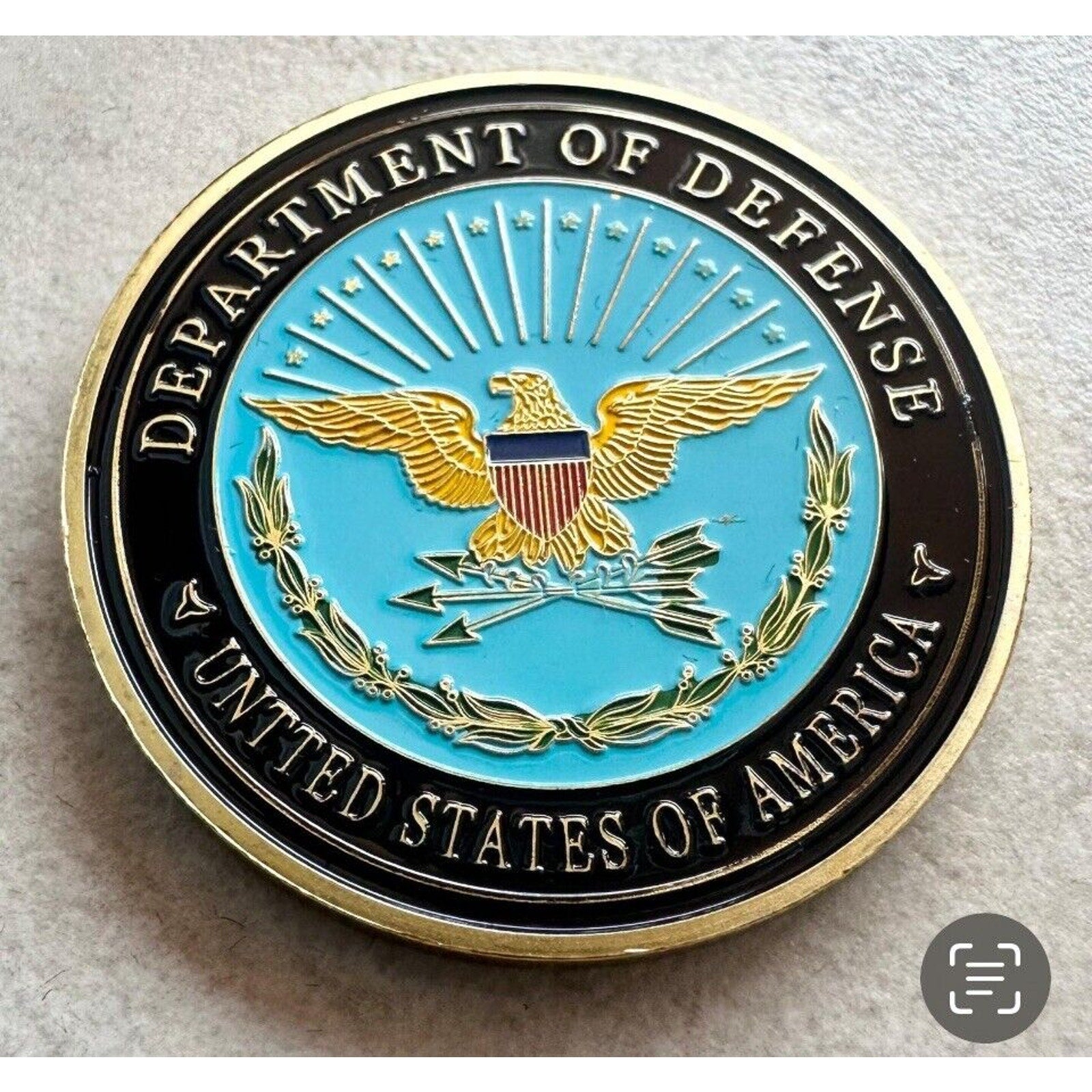 United States Coast Guard Veteran USCG Coin