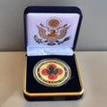 Department of Energy (DOE) Challenge Coin With Blue Velvet Case. Fast Shipping!