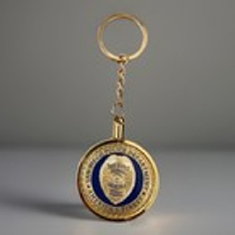 CITY OF SAN DIEGO POLICE DEPT Challenge Coin Keychain. Fast shipping!