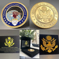 US CYBER COMMAND-Department of Defense Challenge Coin DoW Case Retirement Award