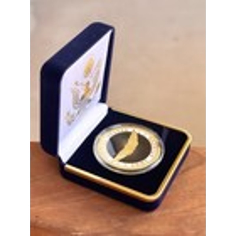 Department of Energy (DOE) Challenge Coin With Blue Velvet Case. Fast Shipping!
