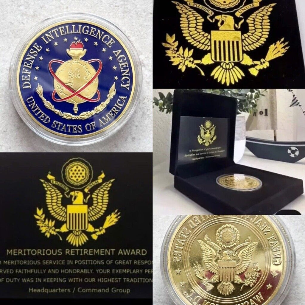 Defense Intelligence Agency (DIA) Joint Intel Retirement Award Coin