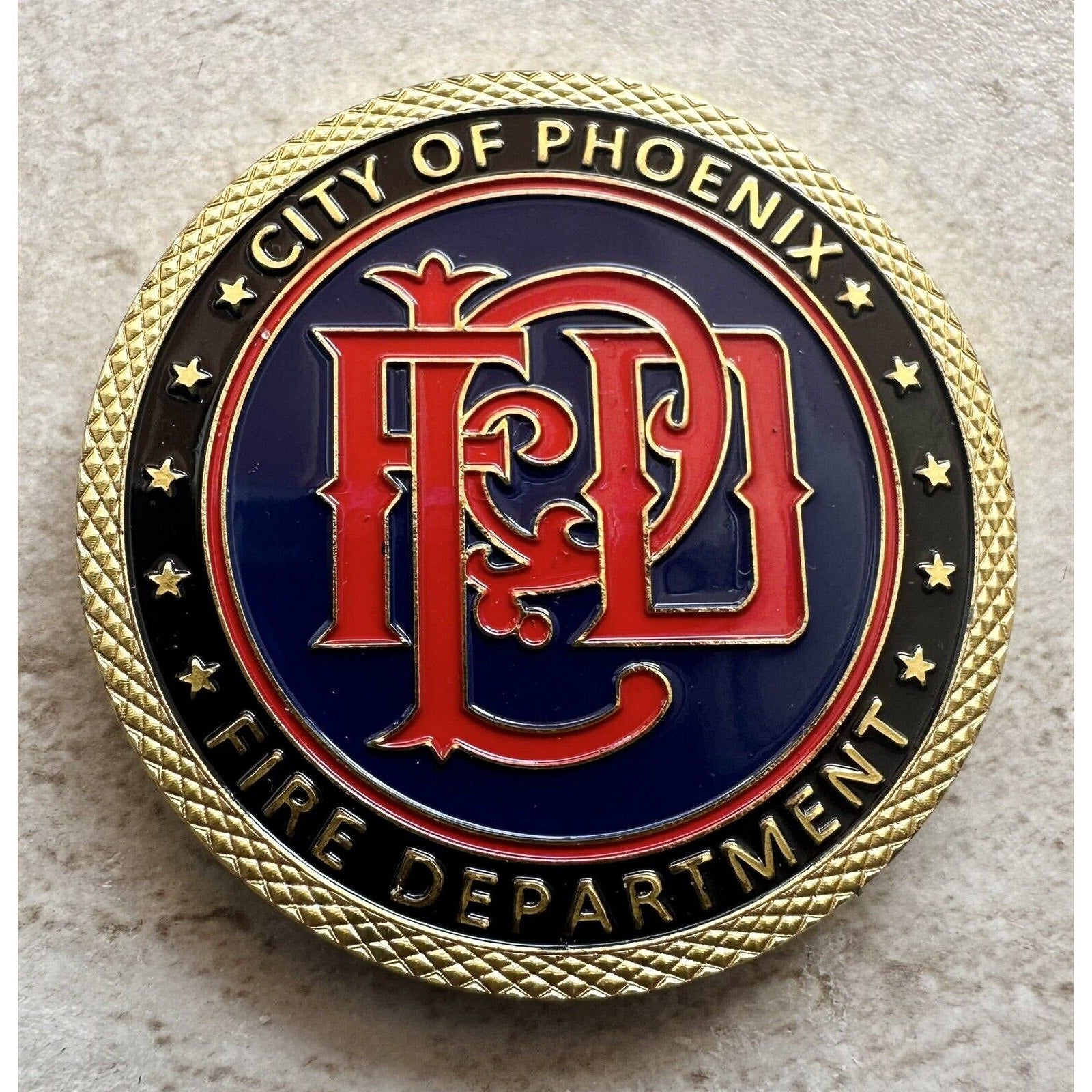 PHOENIX FIRE DEPT. Challenge Coin USA