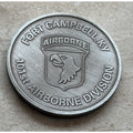 2 PCs ( Lot Of 2 ) US ARMY 101ST AIRBORNE SCREAMING EAGLES "Brave Eagle" Coins