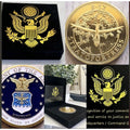 U S AIR FORCE B-52 STRATOFORTRESS Challenge Coin USA F