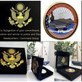 US NAVY - USS THEODORE ROOSEVELT - CVN-71 Challenge Coin- USN
