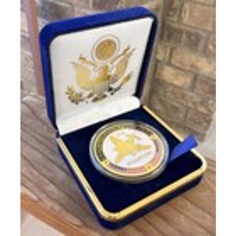 Department of Energy (DOE) Challenge Coin With Blue Velvet Case. Fast Shipping!