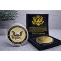 US Israel Jerusalem Embassy Trump Challenge Commemorative w/ Retirement Award