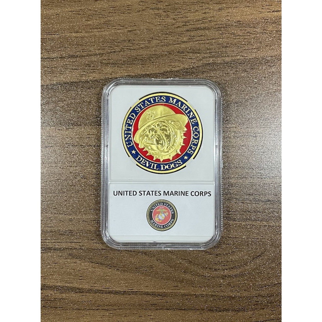 USMC DEVIL DOGS. United States Marine Corps DEVIL DOGS Official LIC 23125