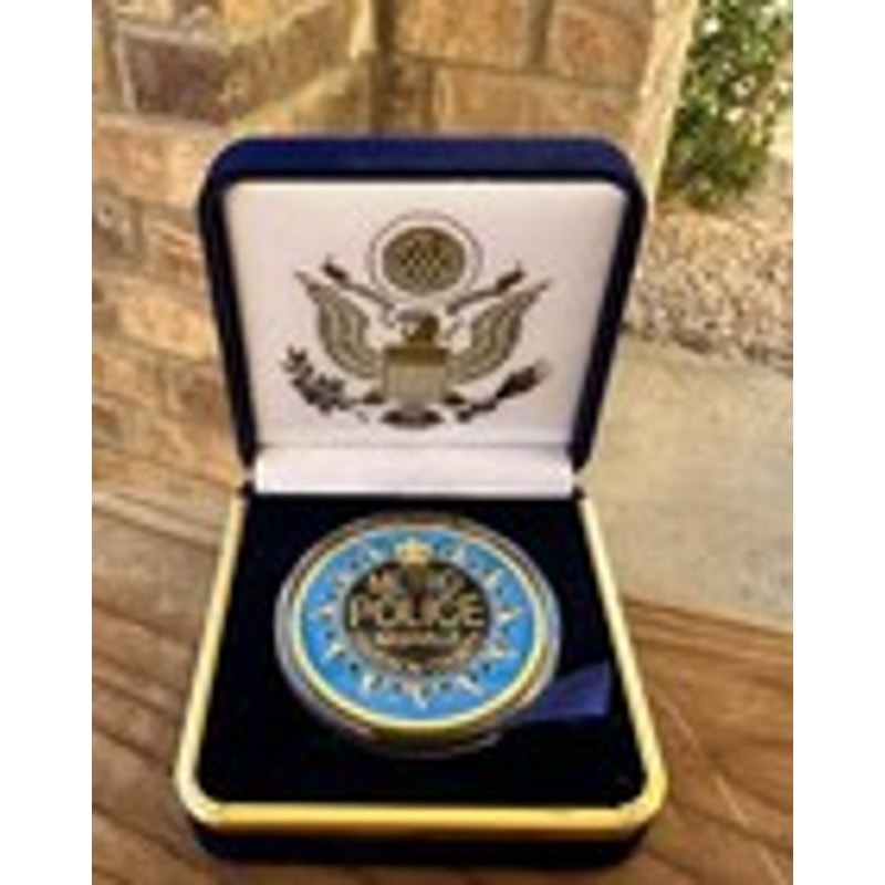 Department of Energy (DOE) Challenge Coin With Blue Velvet Case. Fast Shipping!