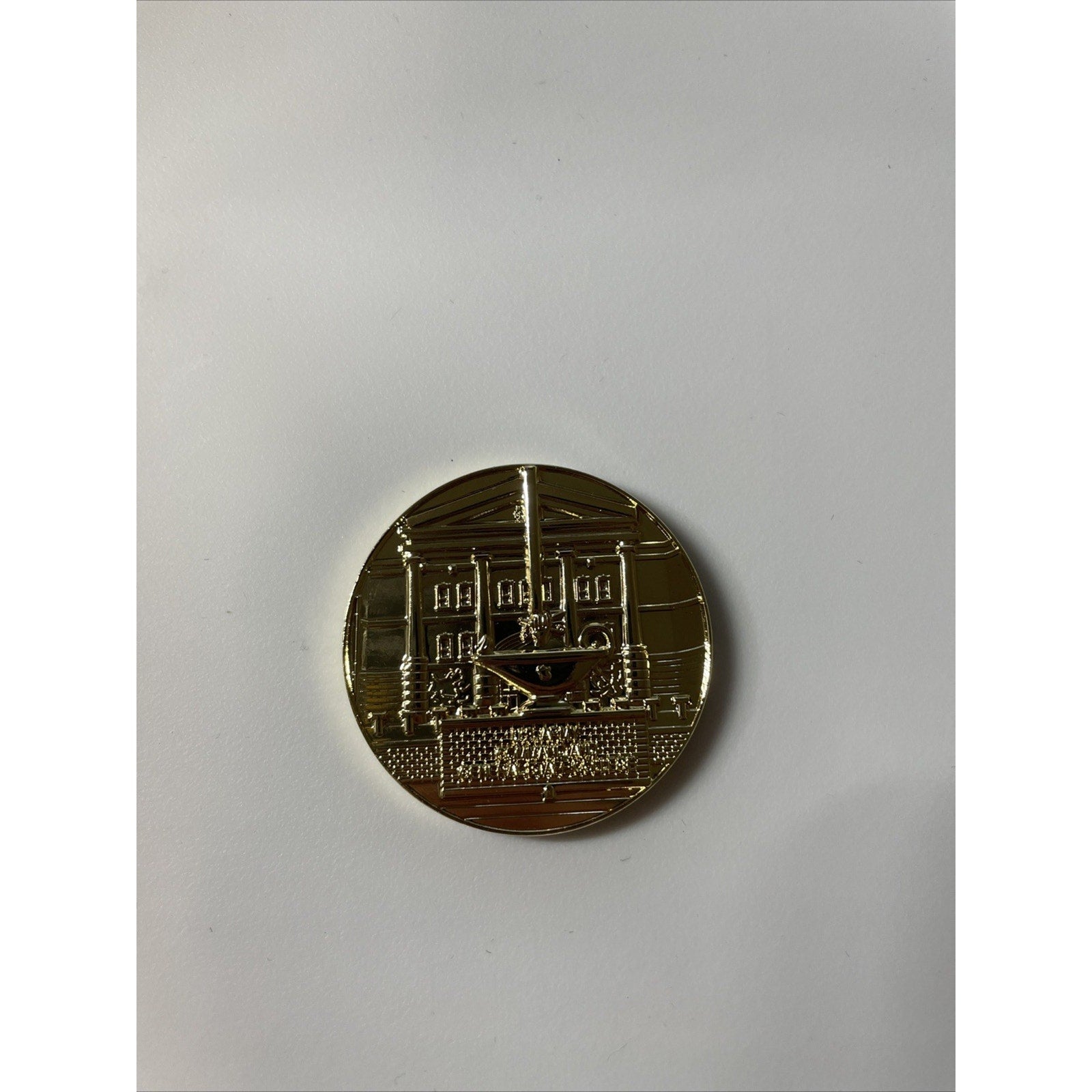 Military US army Command And General Staff College Coin With Retirement Award