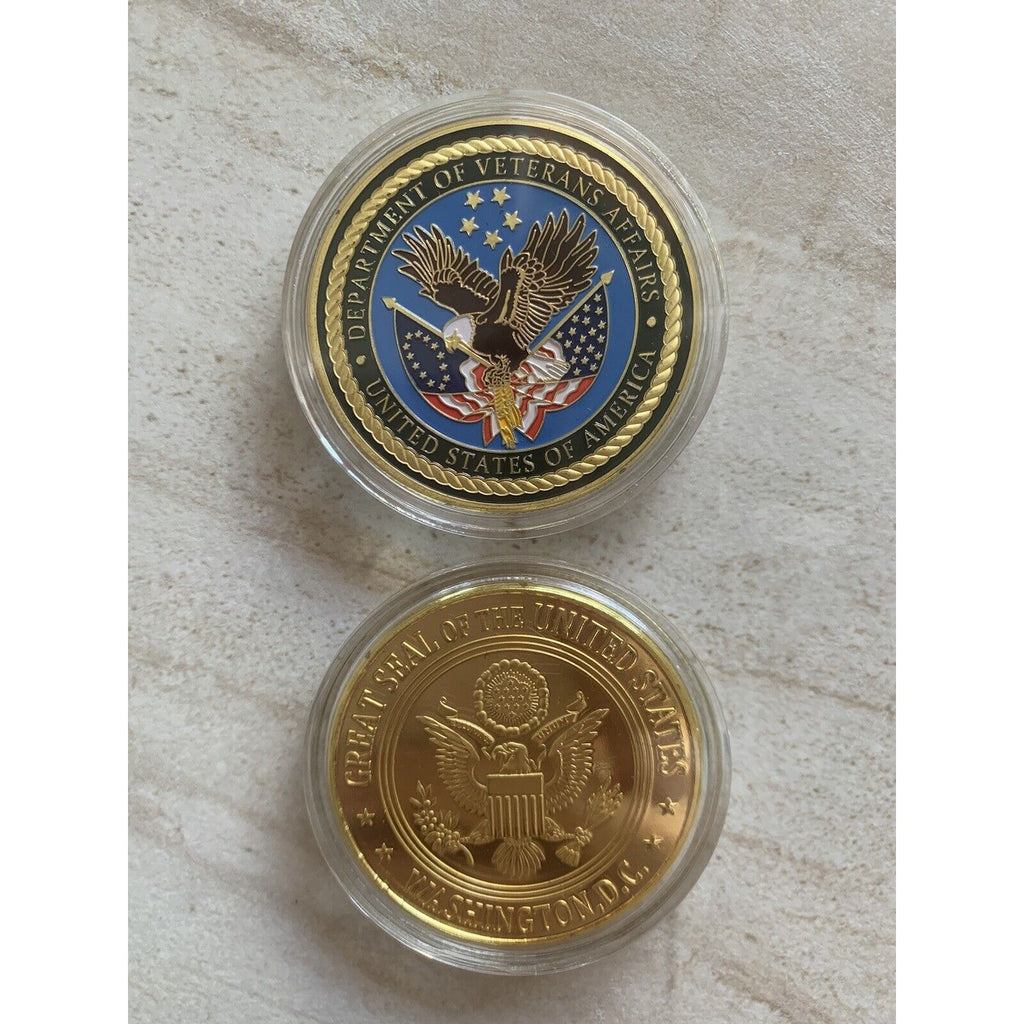 United States Department of Veterans Affairs Challenge Coin 40mm USA