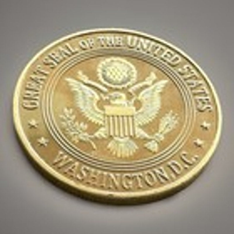Department of Energy (DOE) Challenge Coin With Blue Velvet Case. Fast Shipping!