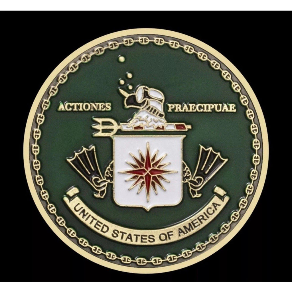 CIA SPECIAL OPERATIONS GROUP (SOG) Tertia Optio Challenge Coin USA