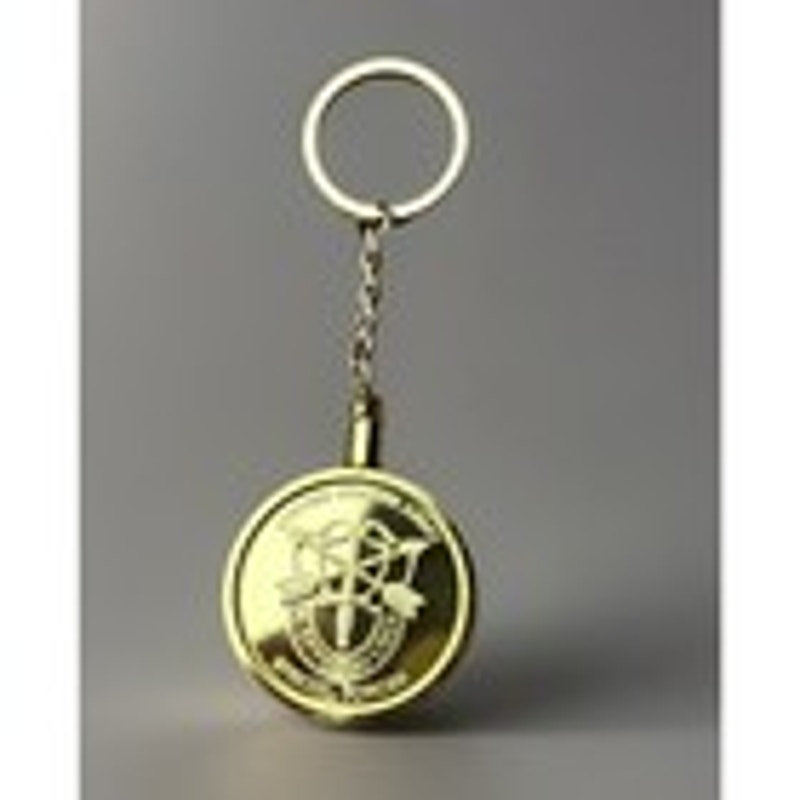 U S ARMY 5th SPECIAL FORCES GROUP (Airborne) Challenge Coin Keychain