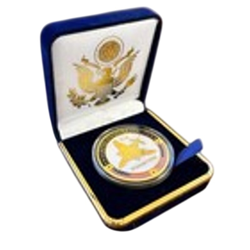 Department of Energy (DOE) Challenge Coin With Blue Velvet Case. Fast Shipping!