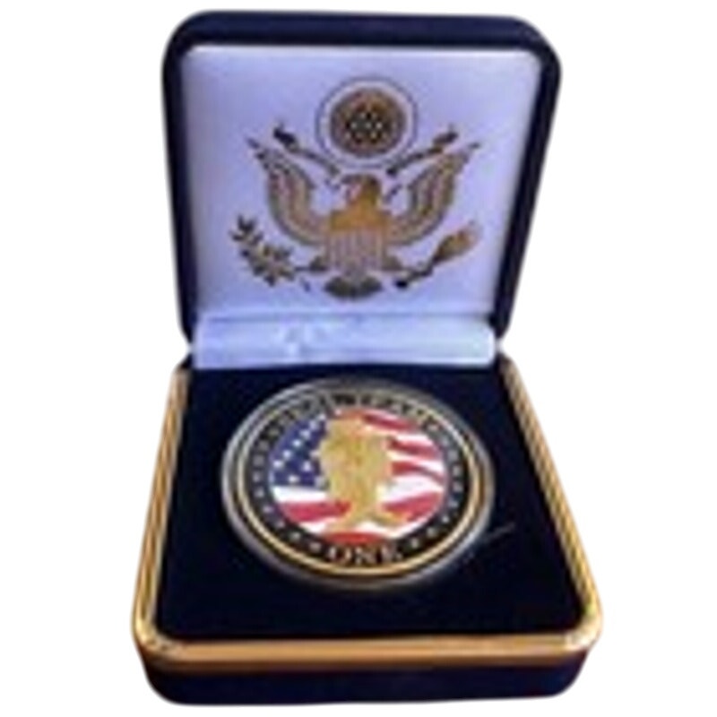 Department of Energy (DOE) Challenge Coin With Blue Velvet Case. Fast Shipping!