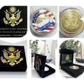 US NAVY USS FORRESTAL CV-59 Challenge Coin USN