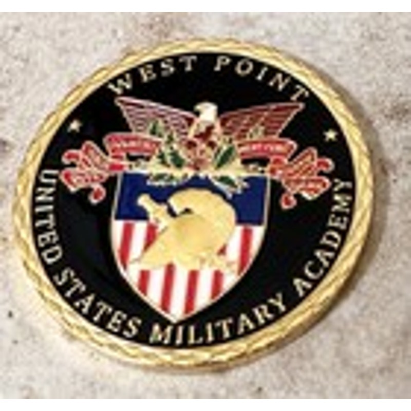 U S ARMY MILITARY ACADEMY WEST POINT USMA CHALLENGE COIN Retirement Award