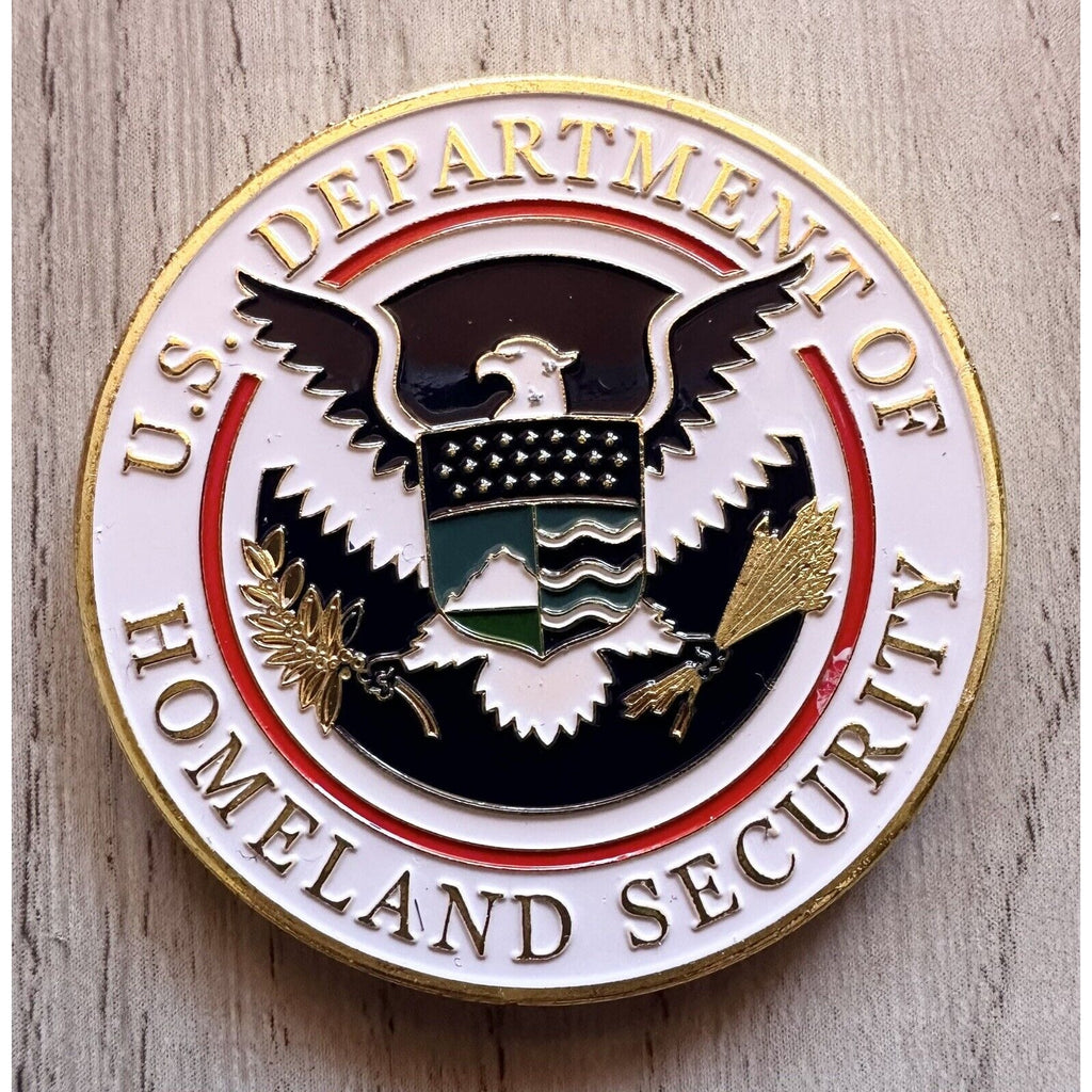 7 PCS x US Department Of Home land Security Challenge Coin