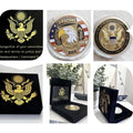 Lot Of 2 95th Civil Affairs Brigade And 101st Airborne Challenge Coin USA Army