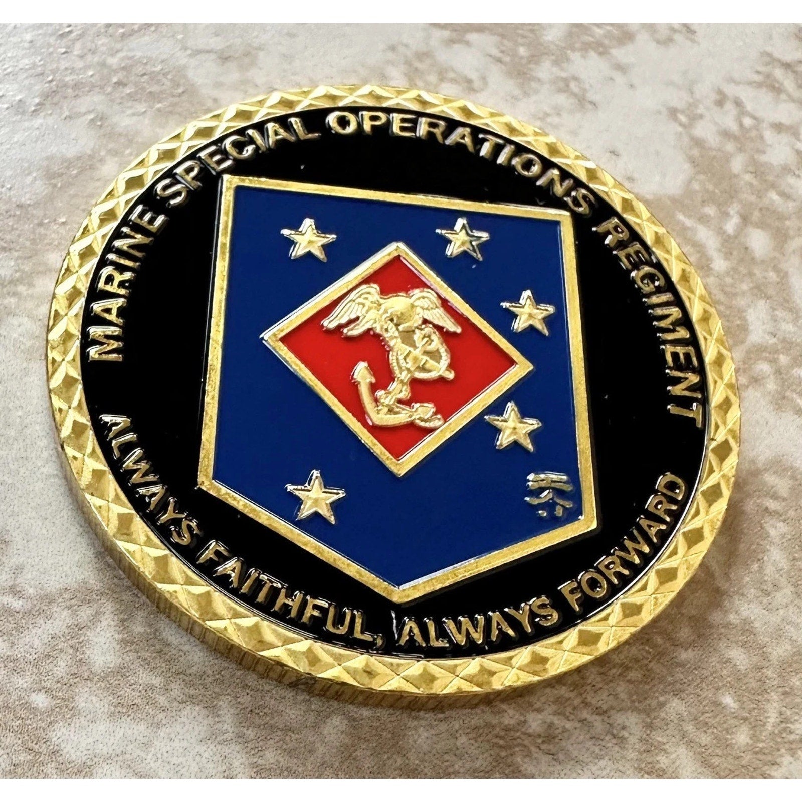 USMC Special Operations Regiment ·FAST SHIPPING· · NEW w/ Achievement Award