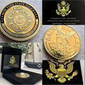 NEW YORK STATE POLICE Challenge Coin With Retirement Award