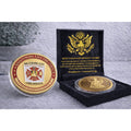 BALTIMORE CITY FIRE DEPT. Challenge Coin w/ Retirement Award
