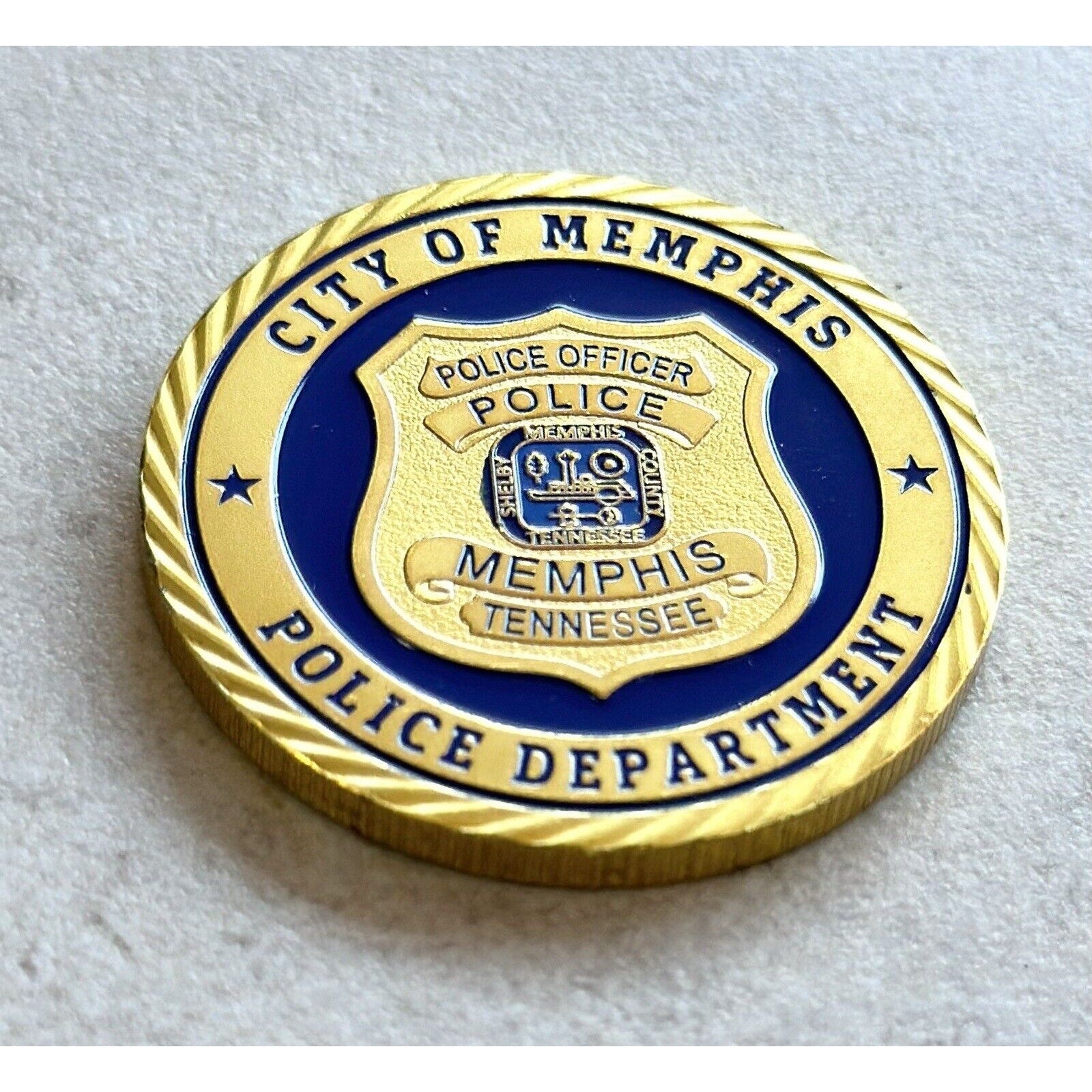 City Of Memphis Police Dept Office Challenge Coin
