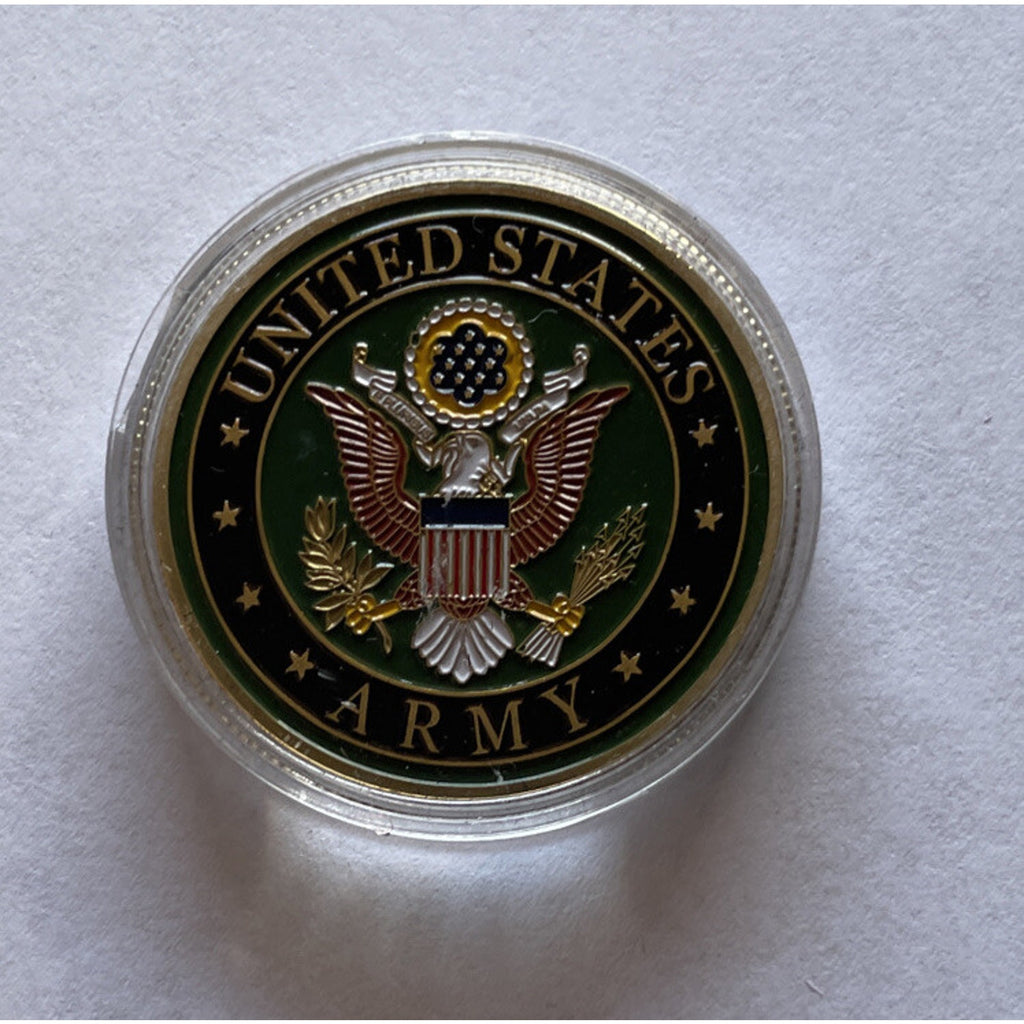 MILITARY POLICE Officer - U.S Army Coin With Retirement Award