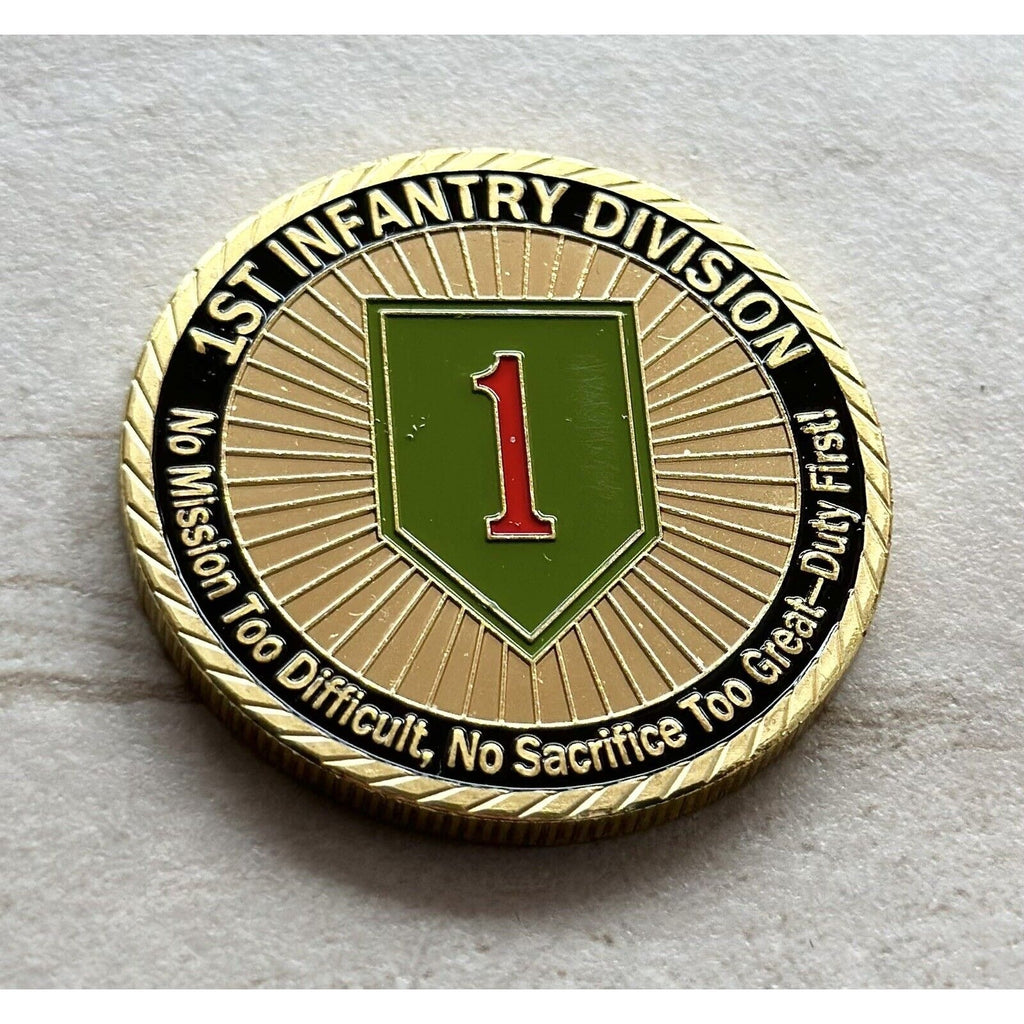 Army 1st Infantry Division Challenge Coin