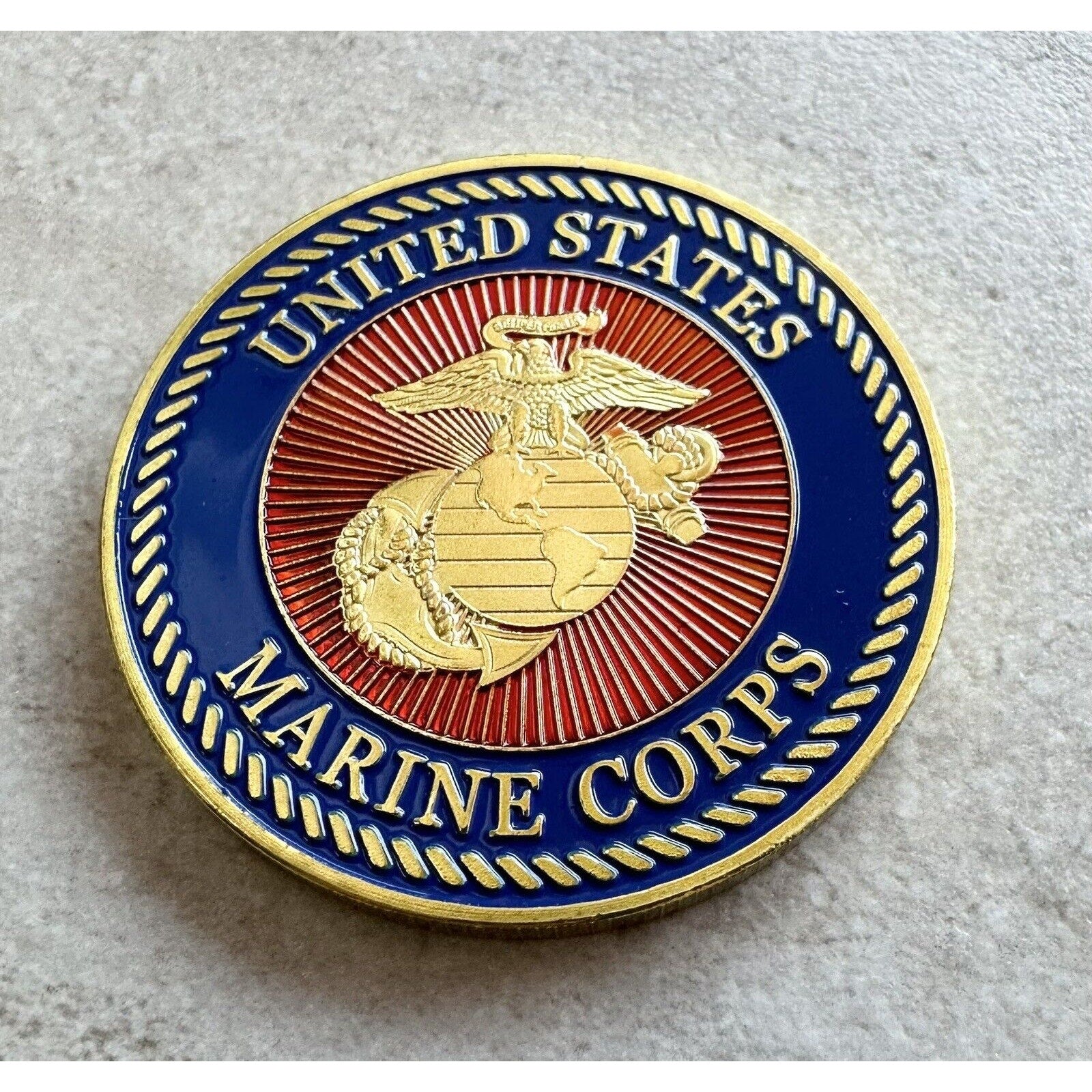 U S MARINE CORPS FORCE RECONNAISSANCE Challenge Coin Retirement Award