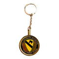 Fort Hood - 1st Calvary Division Challenge Coin Keychain US Army USA